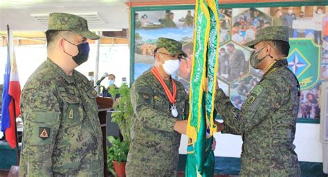 402ND BRIGADE IN CARAGA INSTALLS NEW COMMANDER.